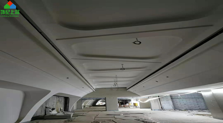 廣州南站地下空間GRG構件安裝